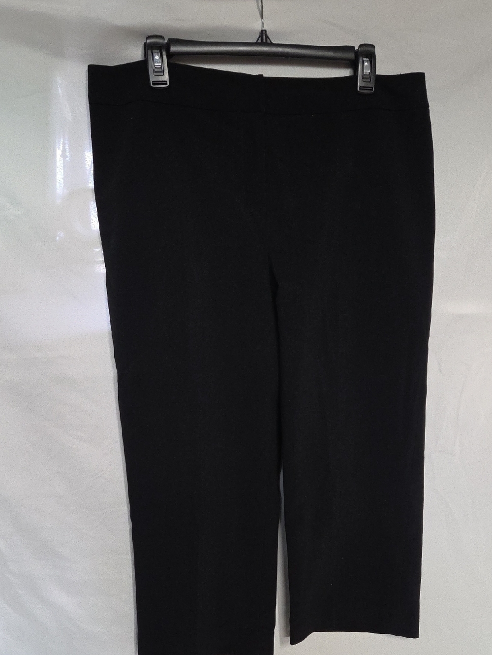 Josephine Chaus Black Ankle Cropped  Pants 14